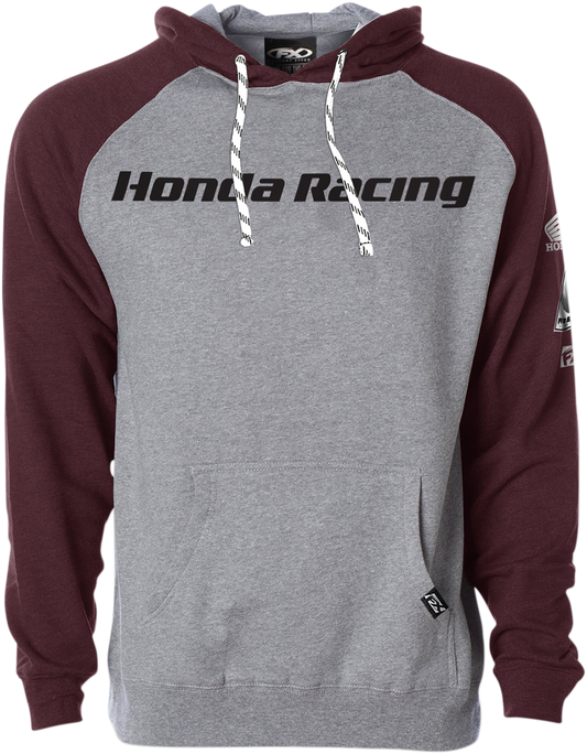 Facotry Effex Honda Racing Hoodie - Heather/Burgundy