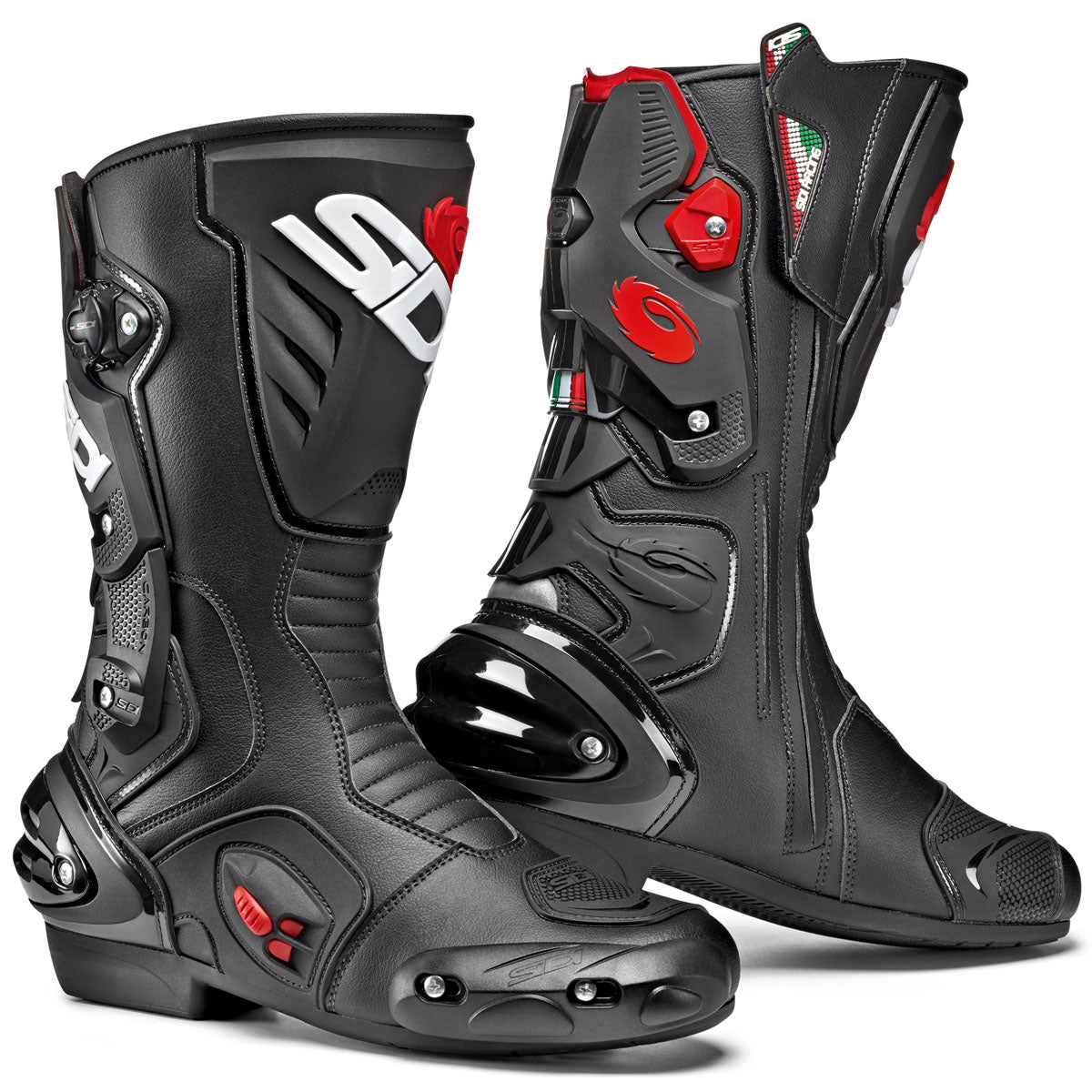 Sidi Vertigo 2 Street Motorcycle Boots - Black/Black