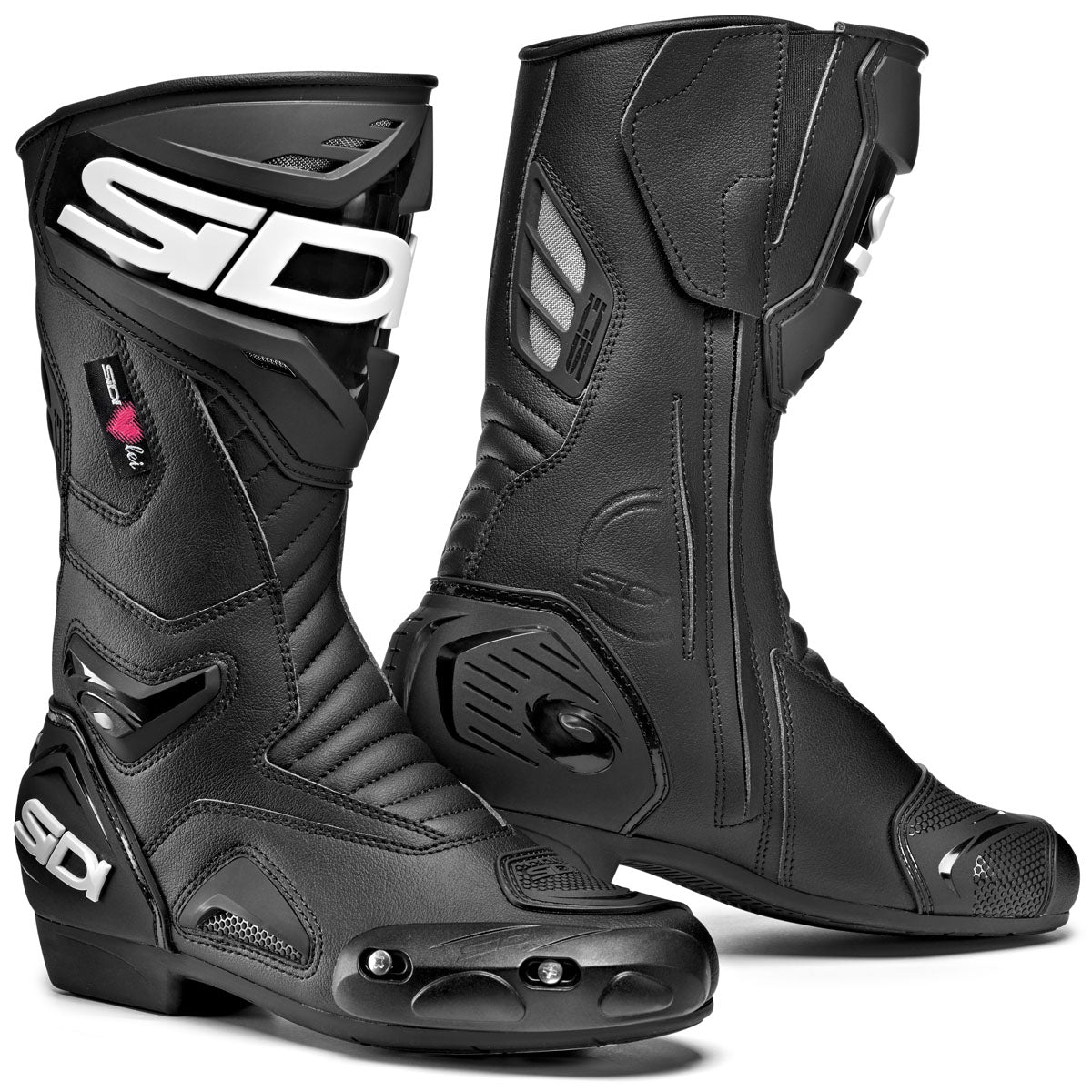 Sidi Performer Lei Street Motorcycle Boots - Black/Black