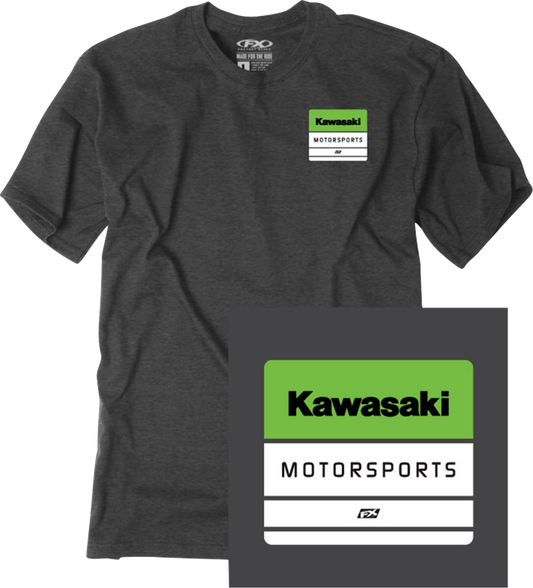 Facotry Effex Kawasaki Phase T-Shirt - Heather Charcoal