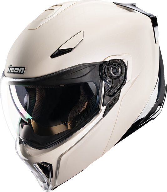 Icon Threshold Modular Helmet - Steady State - White