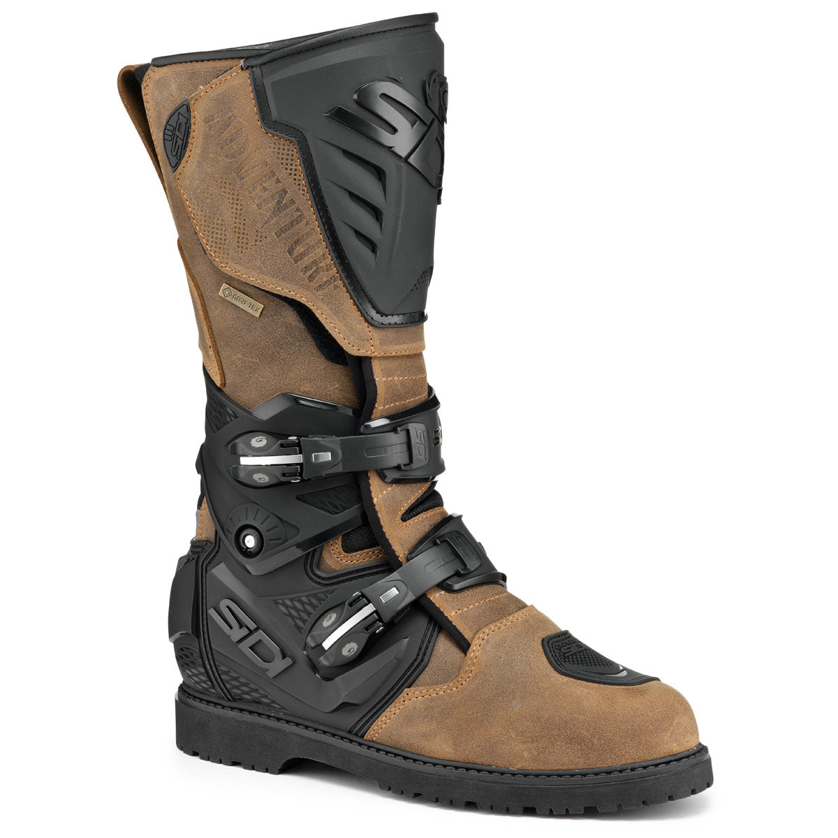 Sidi Adventure 2 Gore Tex Street Motorcycle Boots - Tobacco