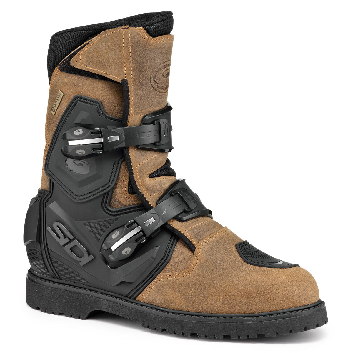 Sidi Mid Adventure 2 Gore Tex Street Motorcycle Boots - Tobacco