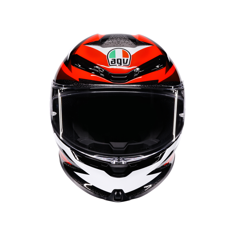 AGV K6 S Helmet - Braven - Black/Red/White