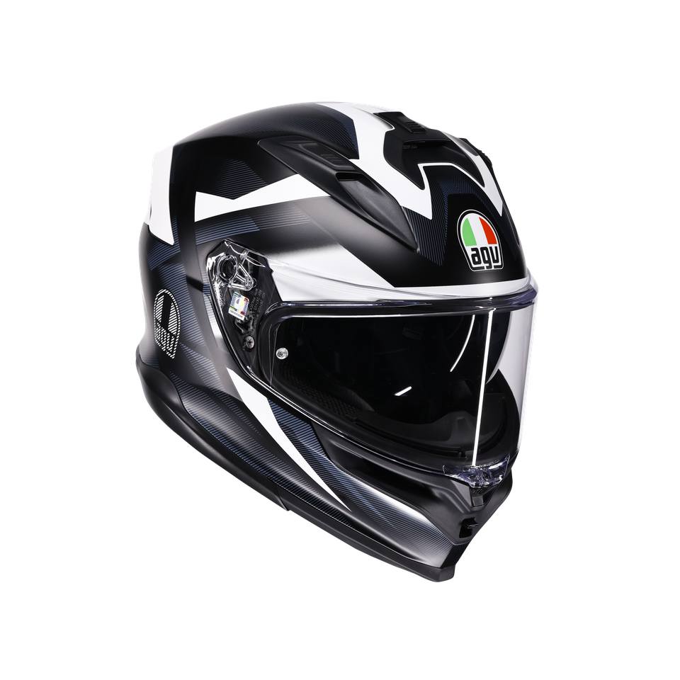 AGV K7 Helmet - Glimpse - Matte Black/White