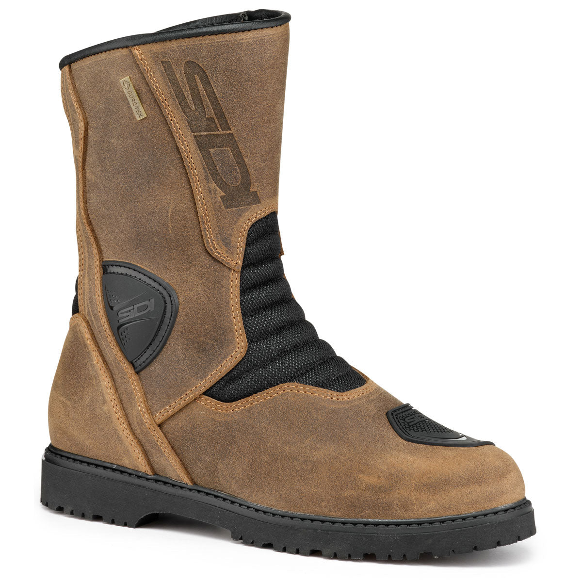 Sidi Gavia Gore Tex Adventure Street Motorcycle Boots - Tobacco