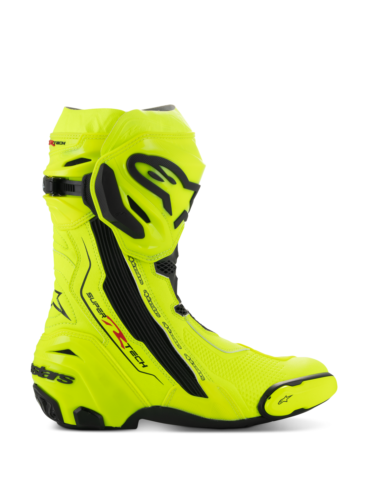Alpinestars Supertech R Boots - Yellow Flou/Black