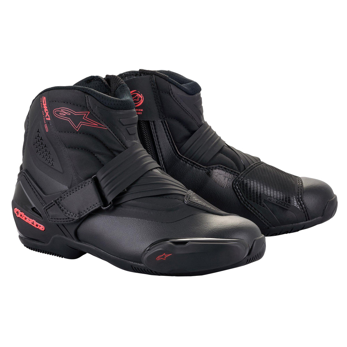 Alpinestars Stella SMX-1R V2 Boots - Black/Diva Pink