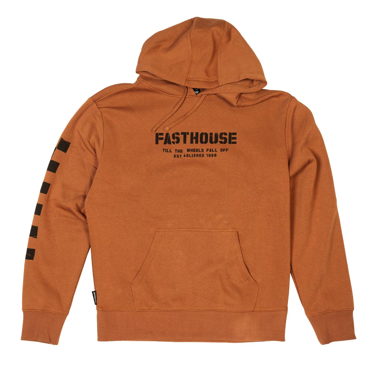 Fasthouse Torn Hoodie Pullover - Rust