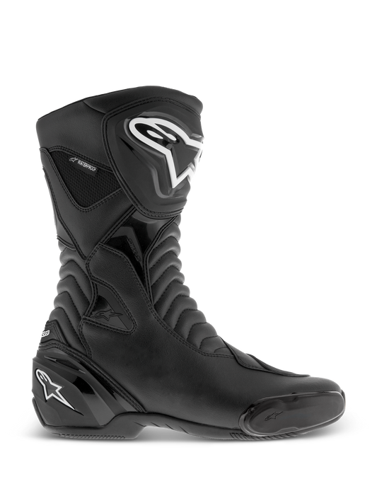 Alpinestars SMX S Waterproof Boots - Black/Black