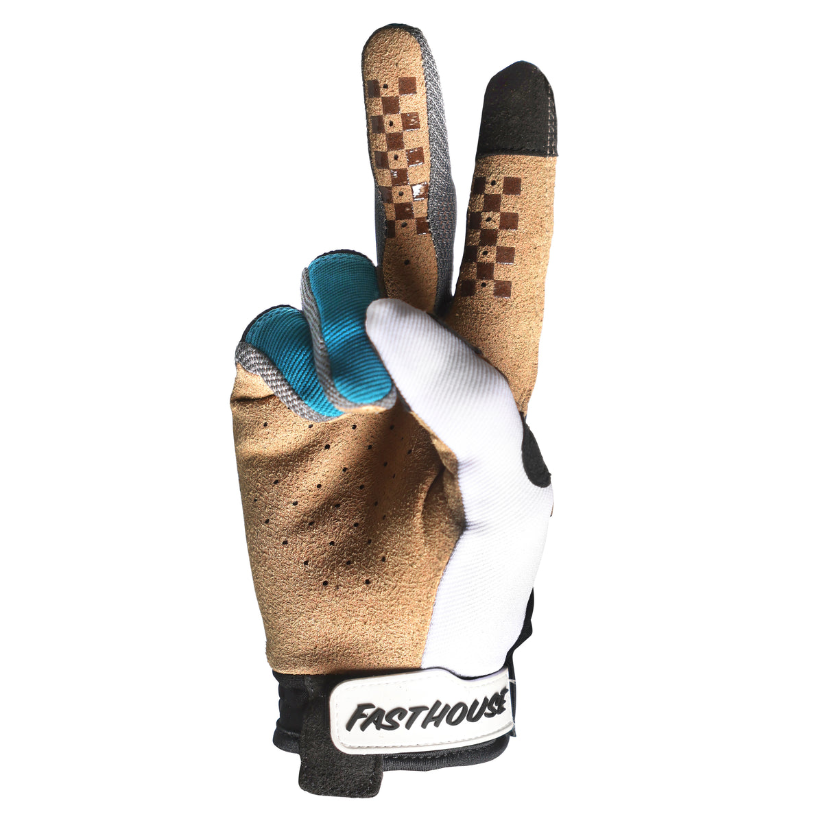 Fasthouse Youth Speed Style Mode Glove - White/Black/Marine