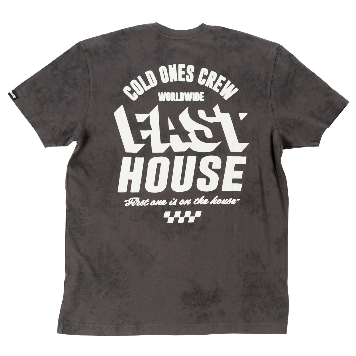 Fasthouse Cold Ones Tee - Black Crystal Wash