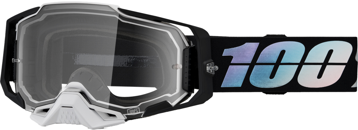 100% Armega Goggles CLOSEOUT Krisp / Clear Lens