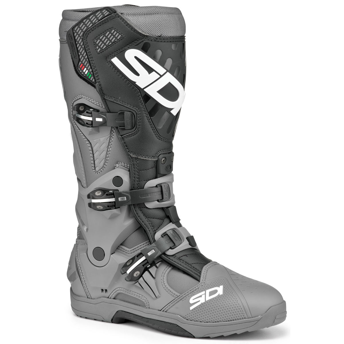 Sidi Cross Air SL Off-Road Motorcycle Boots - Gray/Black