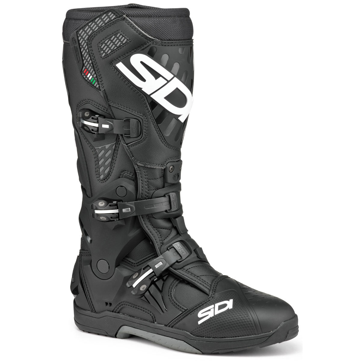 Sidi Cross Air SL Off-Road Motorcycle Boots - Black/Black