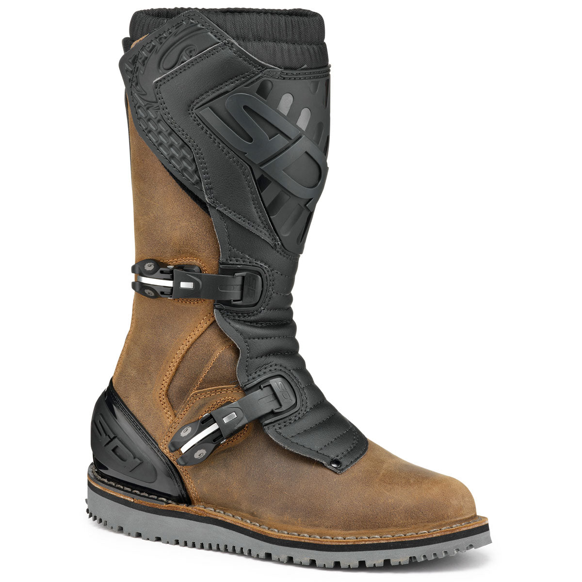 Sidi Trail Zero 2 Off-Road Motorcycle Boots - Tobacco/Black