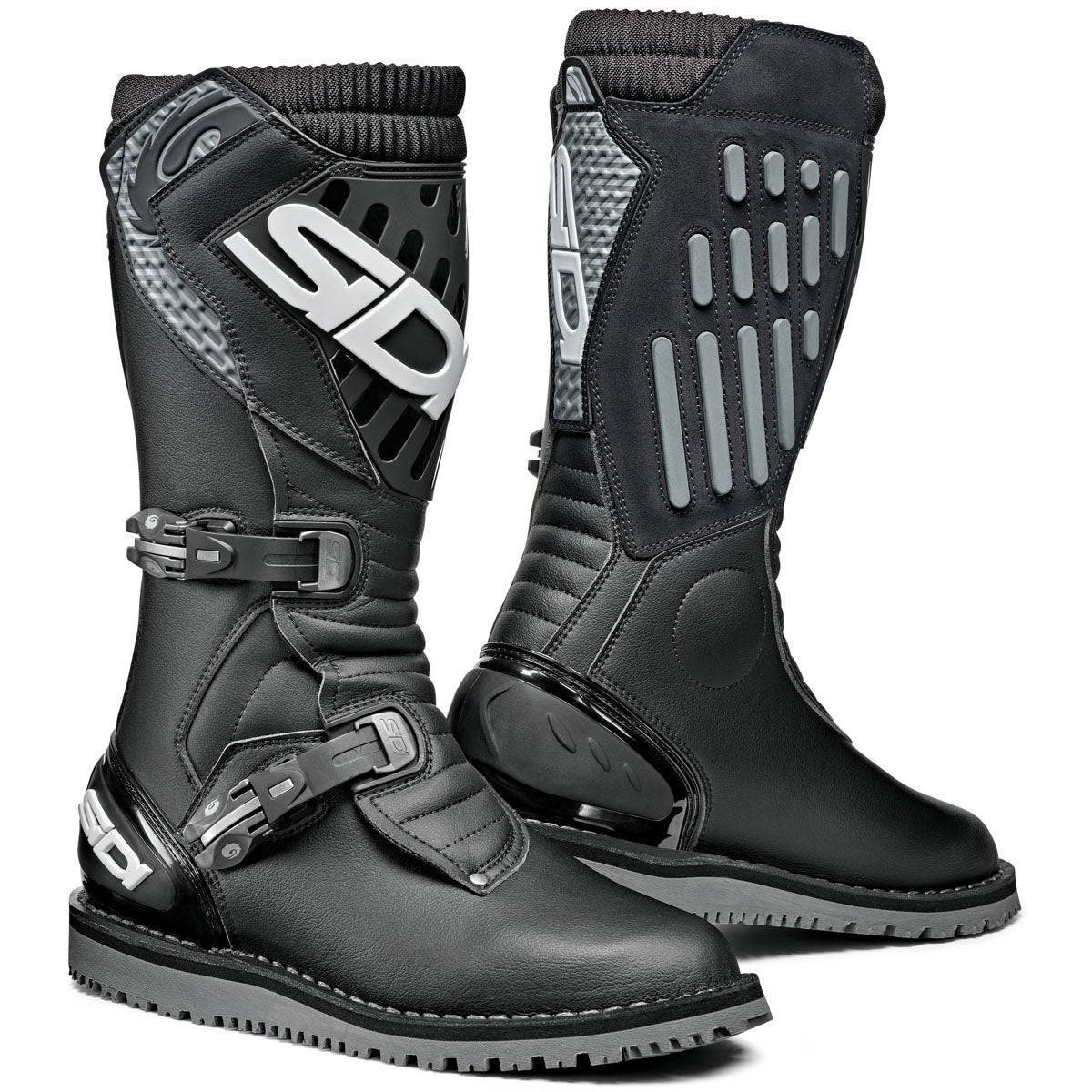 Sidi Trail Zero 2 Off-Road Motorcycle Boots - Black/Black