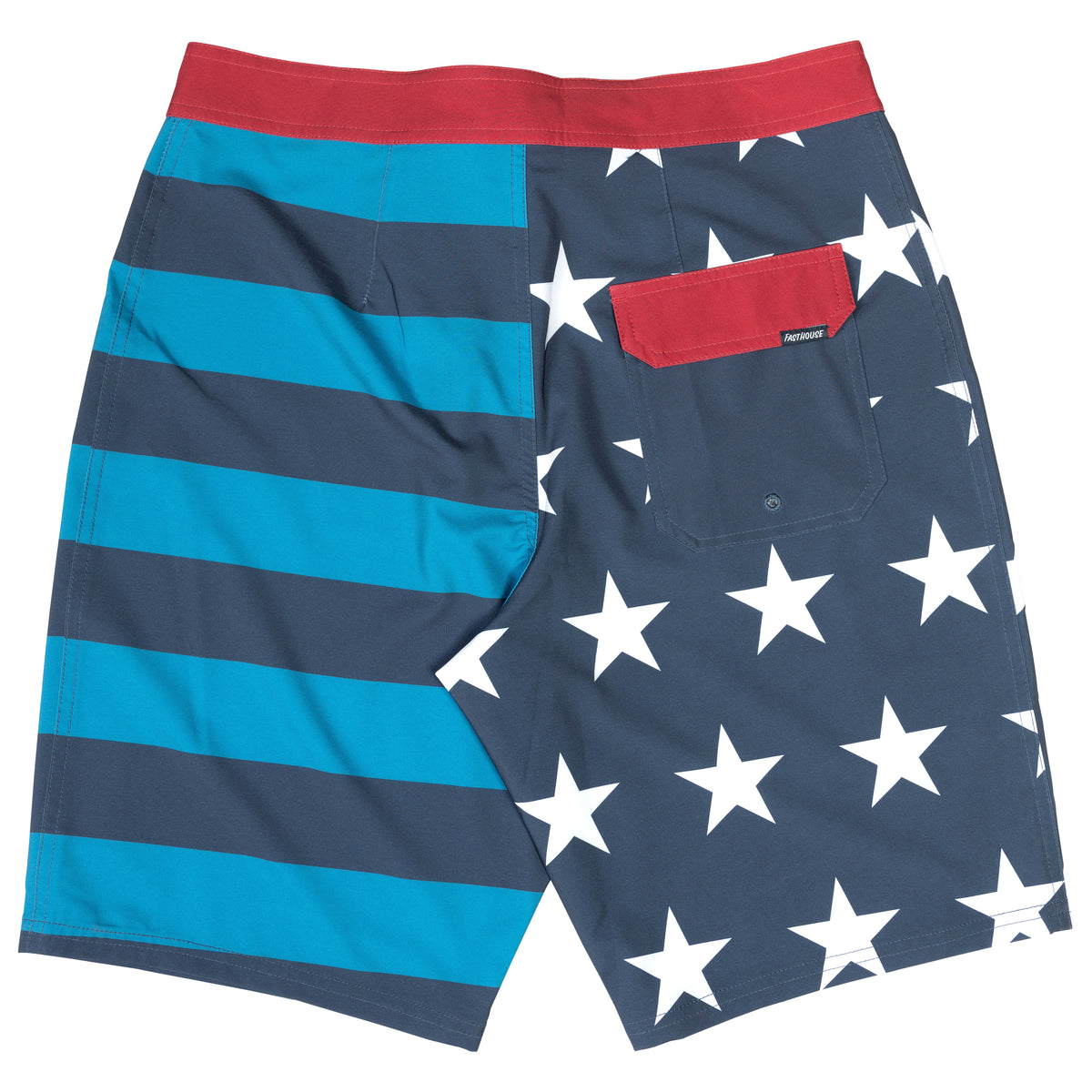 Fasthouse  Liberty Boardshort - Black/Blue