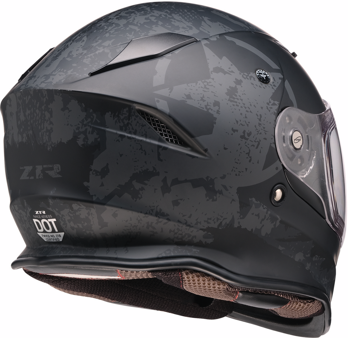 Z1R Nemesis Speed Demon Helmet - Black