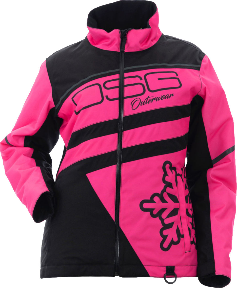 DSG Womens Trail Jacket CLOSEOUT - Hot Pink