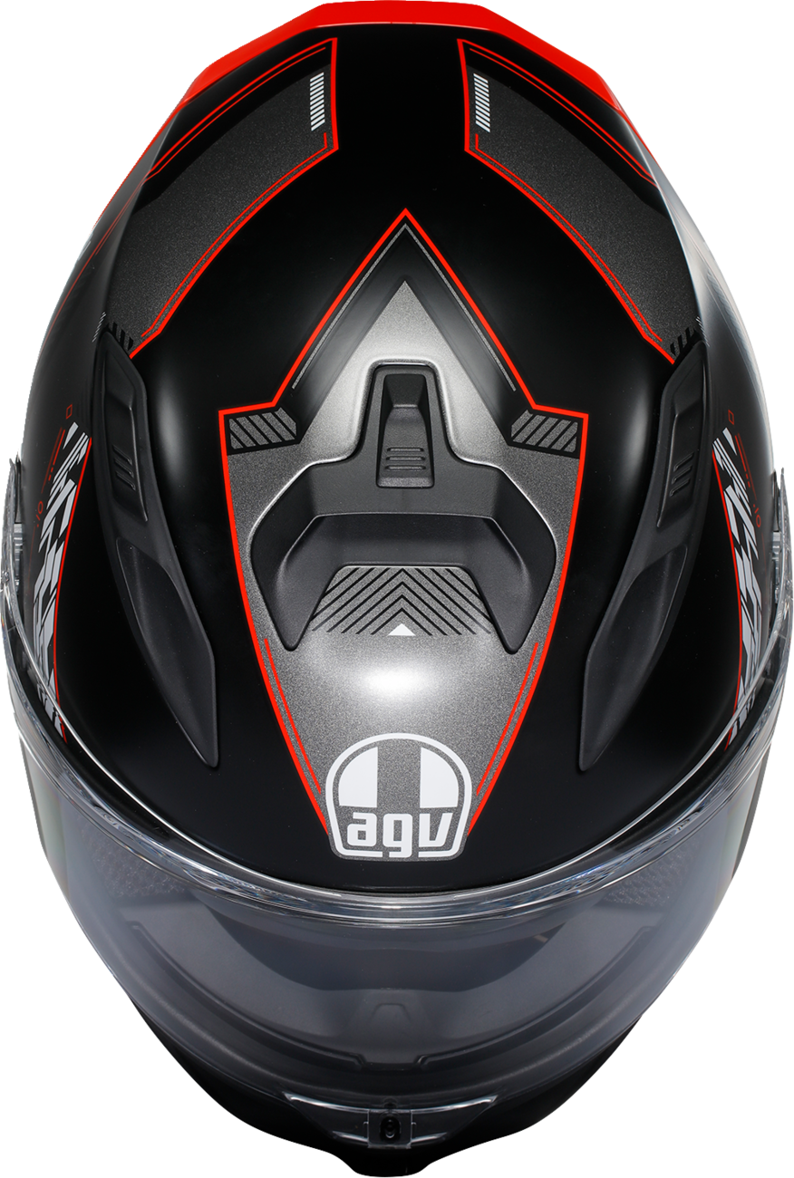 AGV K7 Helmet - Kyber - Matte Black/Red