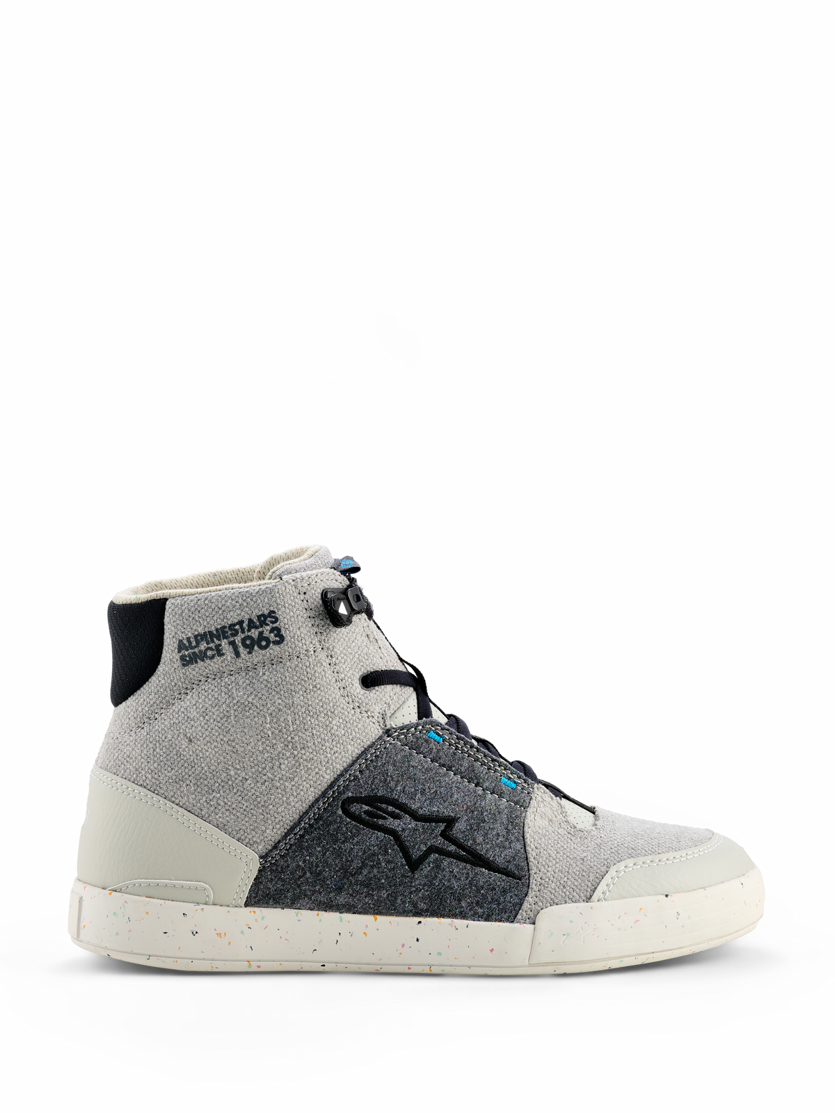 Alpinestars Circal Riding Shoes - Gray/Black/Methyl Blue