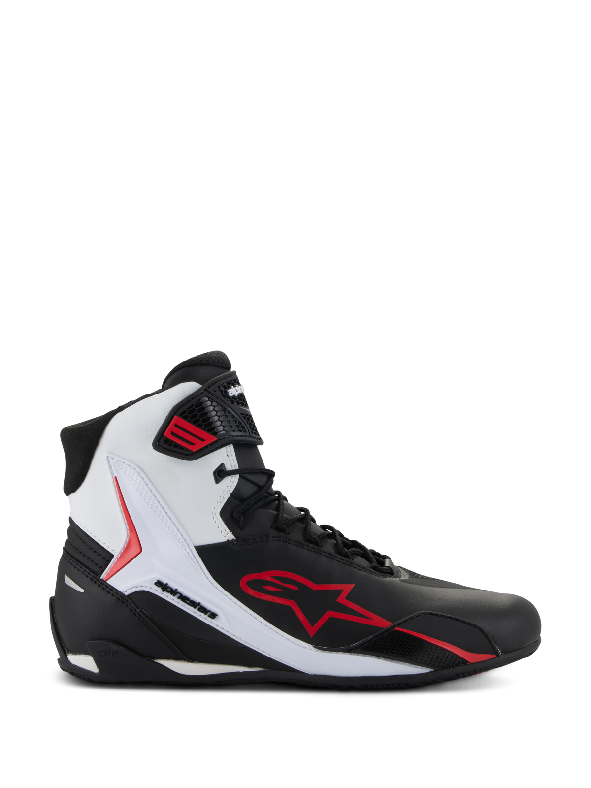 Alpinestars Faster-4 Shoes - Black/White/Red