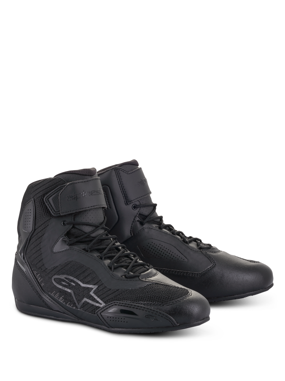 Alpinestars Womens Stella Faster-3 Rideknit Shoes - Black/Anthracite