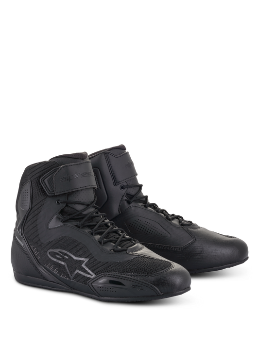 Alpinestars Womens Stella Faster-3 Rideknit Shoes - Black/Anthracite