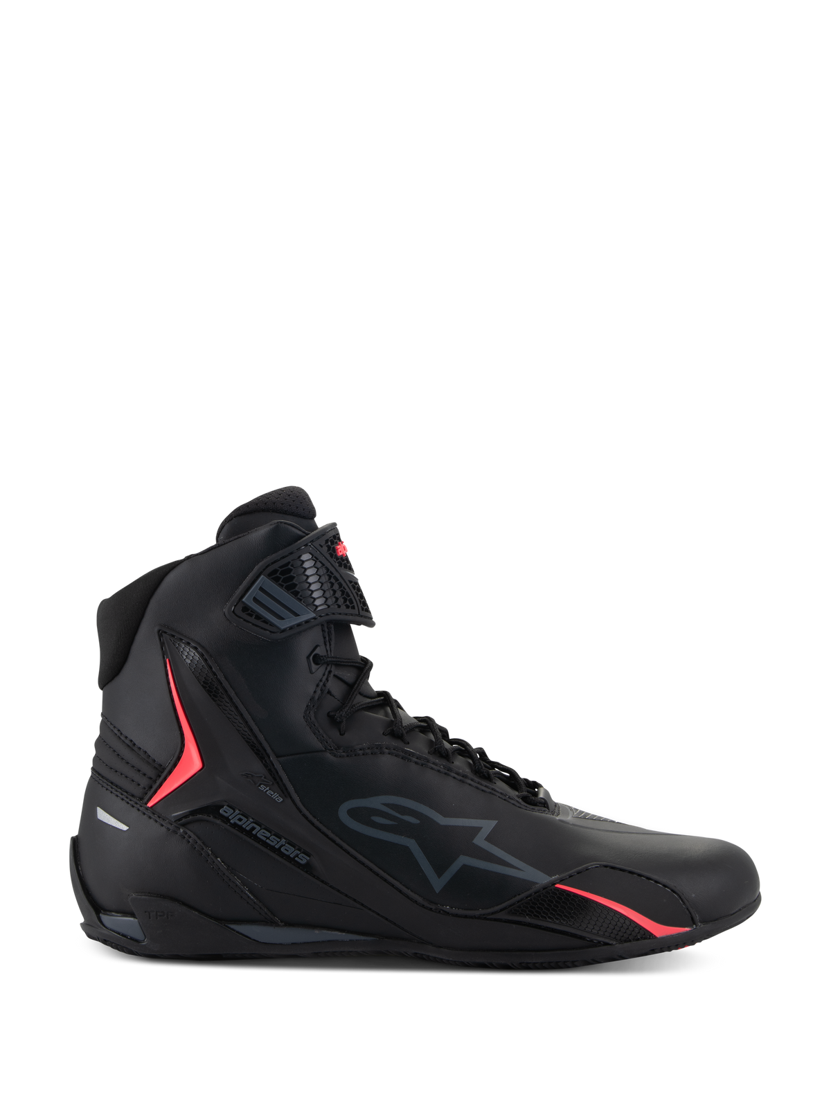 Alpinestars Womens Stella Faster-4 Shoes - Black/Diva Pink