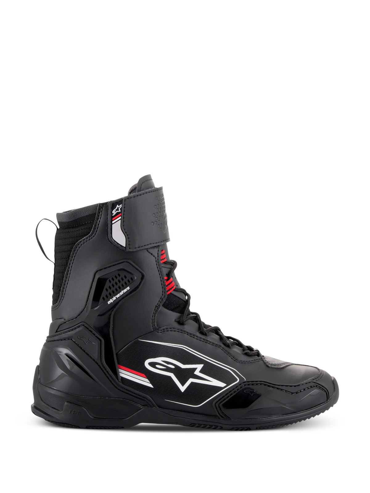 Alpinestars Superfaster Shoes - Black/Gray/Bright Red