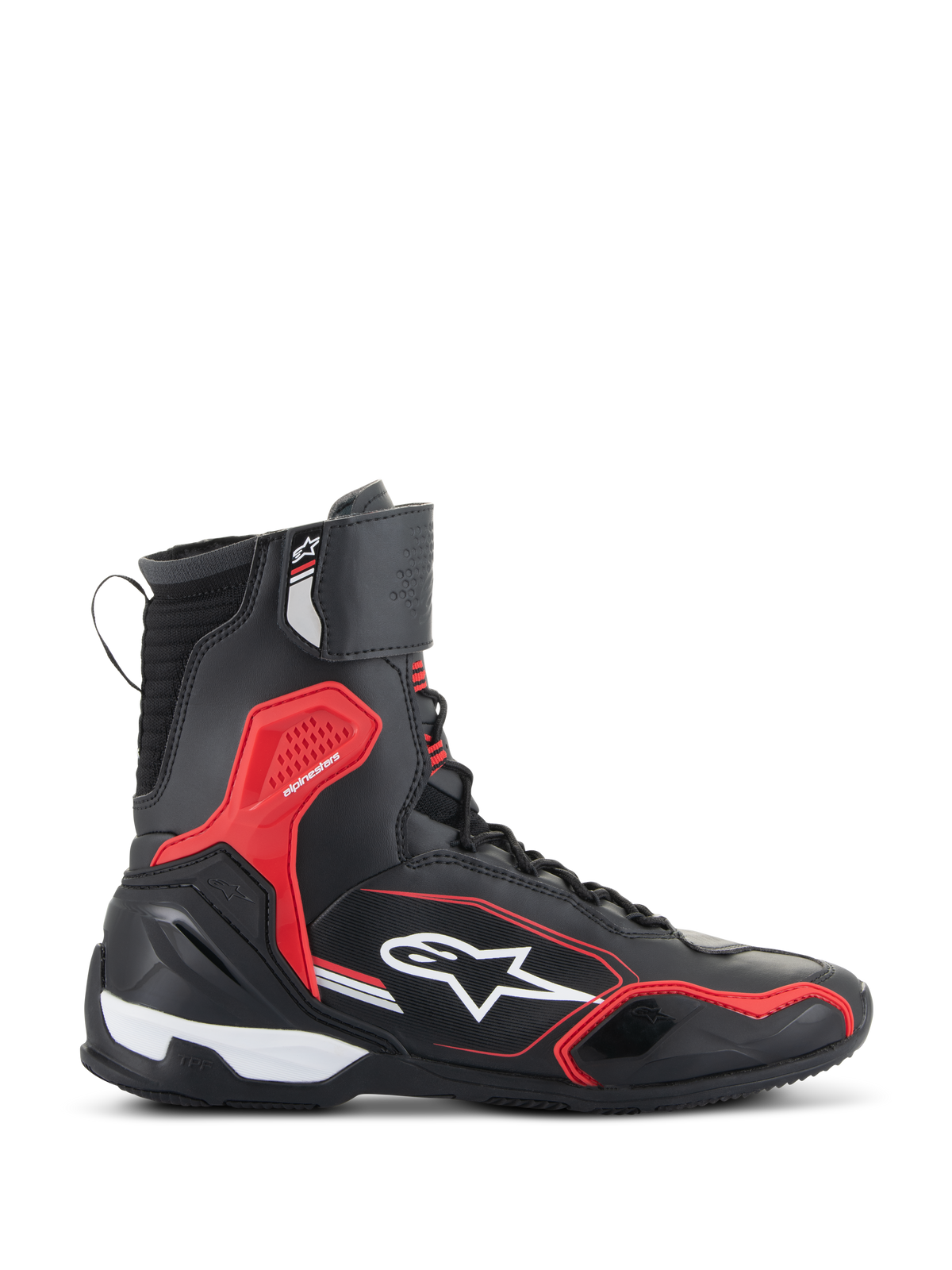 Alpinestars Superfaster Shoes - Black/Bright Red/White