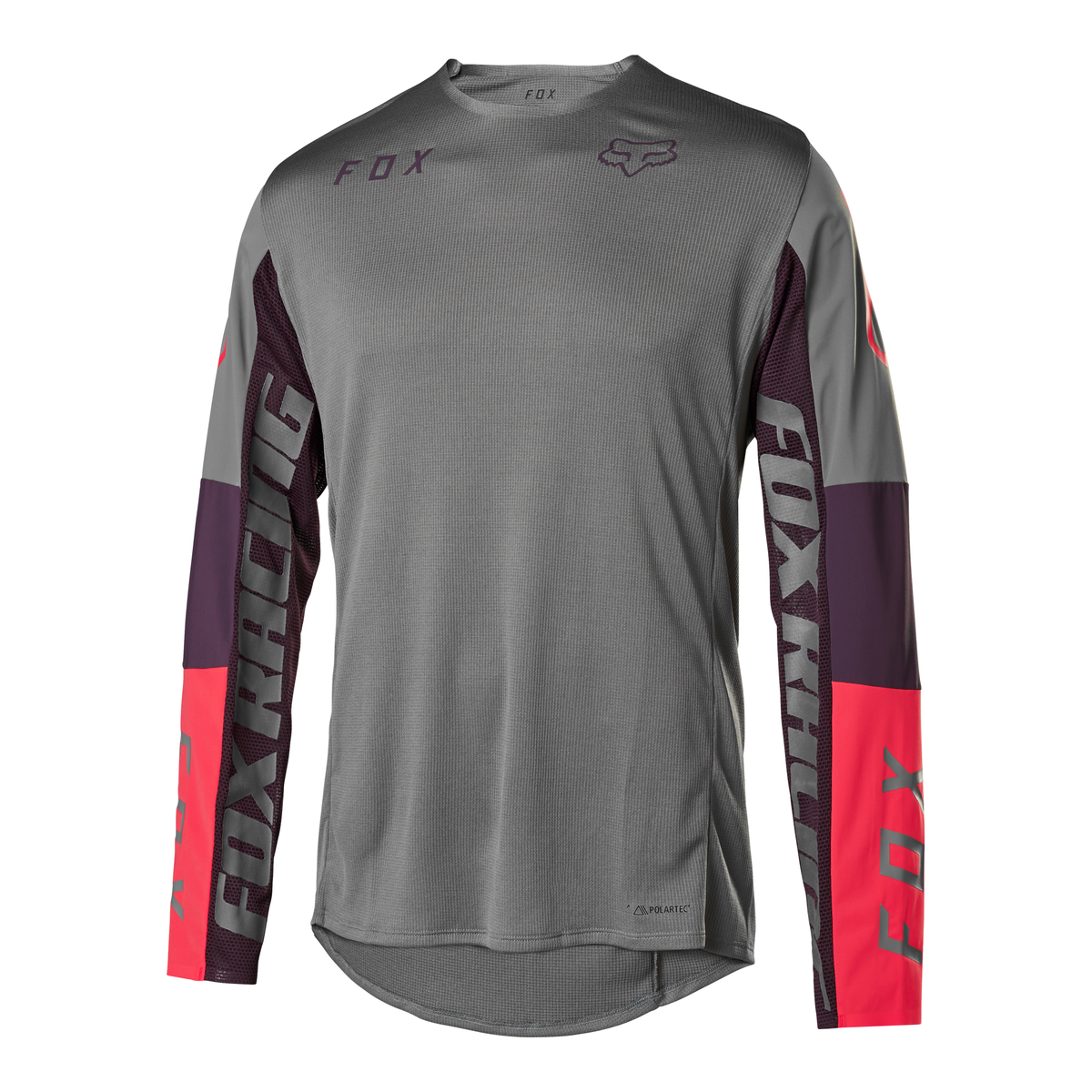 Fox Racing Flexair Delta Long Sleeve Honr Jersey CLOSEOUT - Pewter