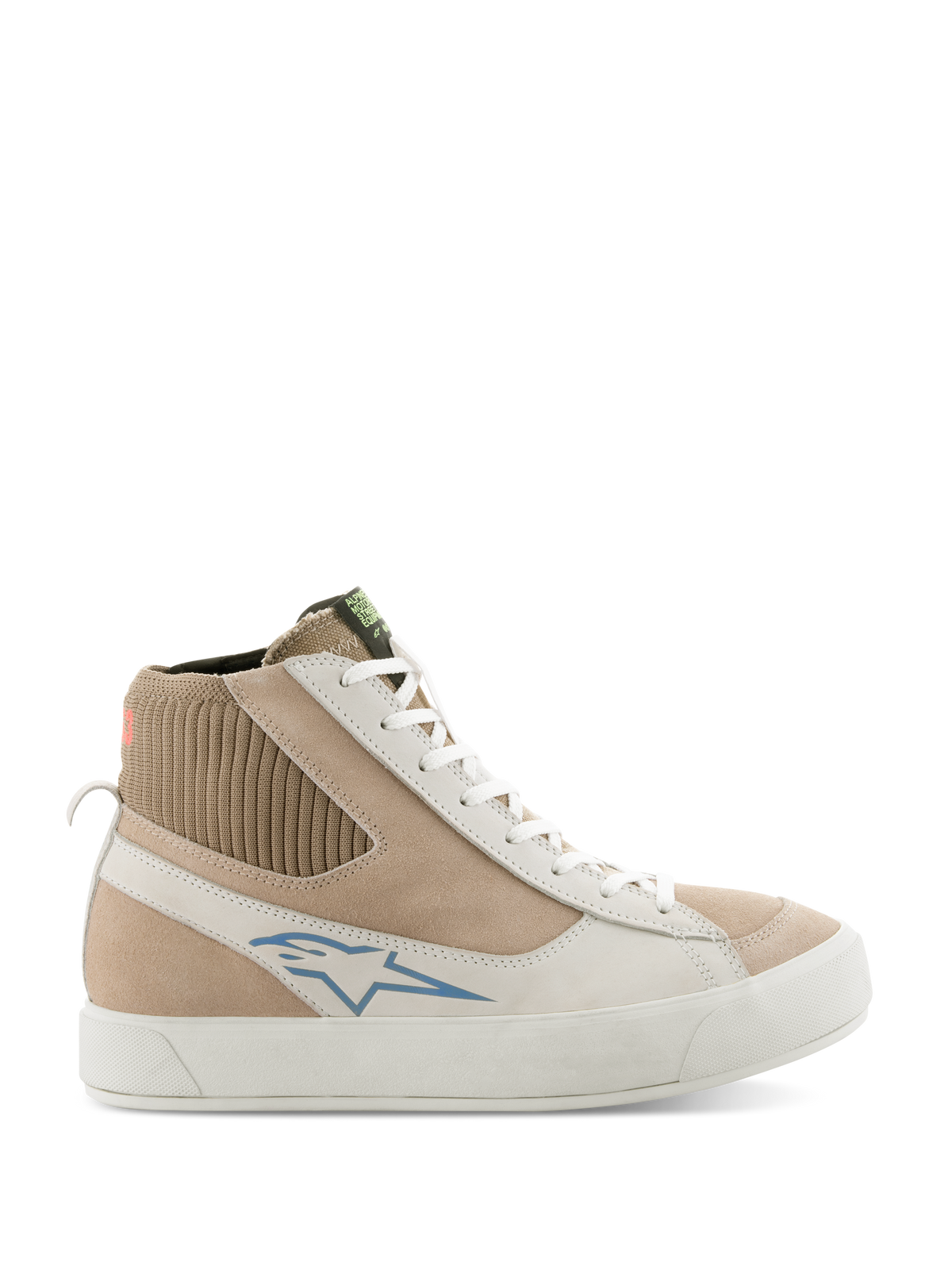 Alpinestars Womens Stella Stated Podium Shoes - White/Light Gray