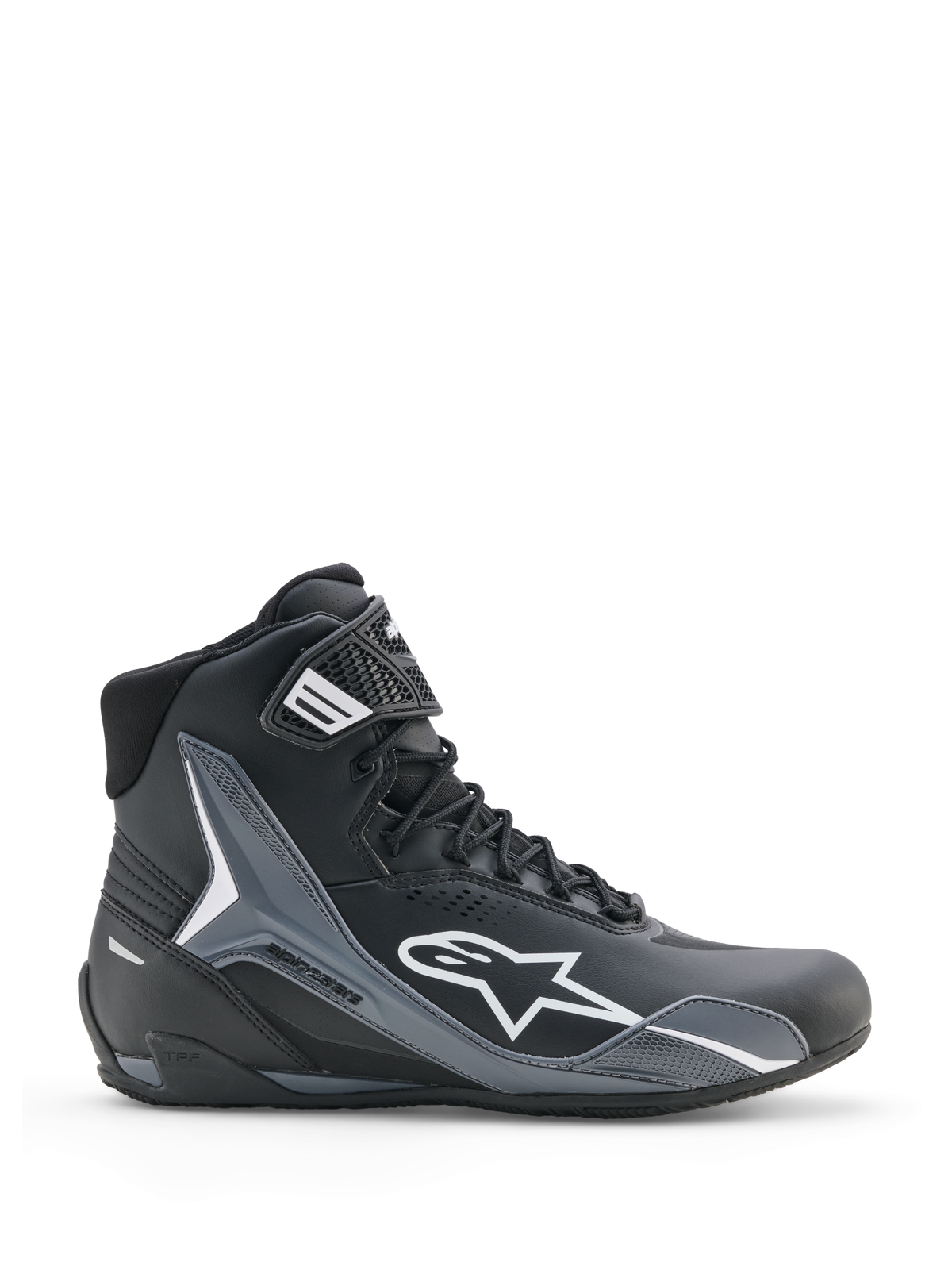 Alpinestars Faster-4 Drystar Shoes - Black/Cool Gray/White