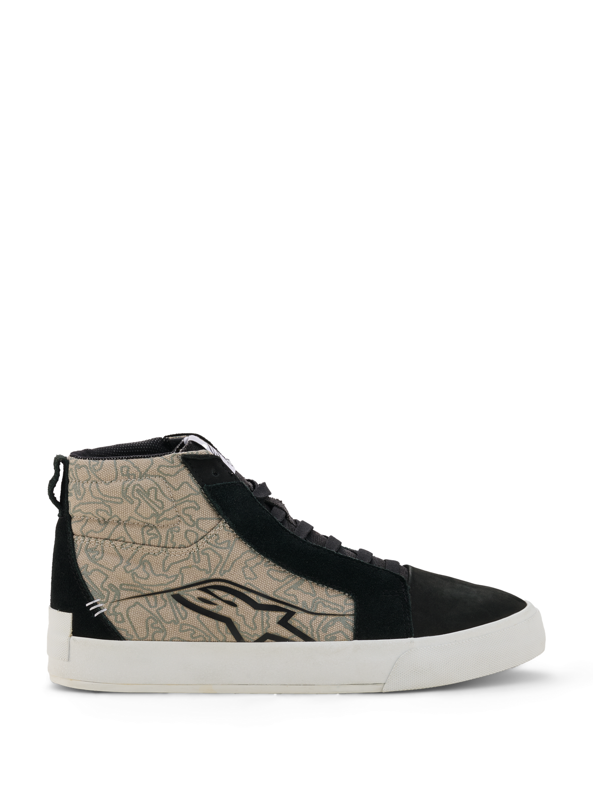 Alpinestars Ride-63 Canvas Shoes - Black/Cool Gray/White
