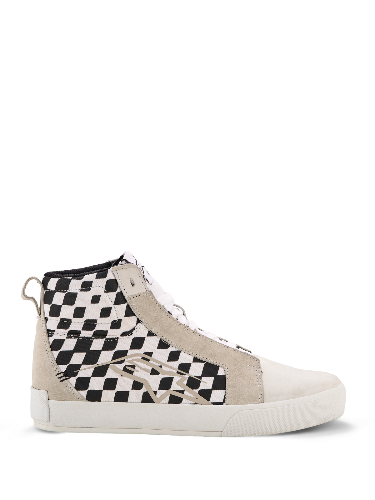 Alpinestars Ride-63 Canvas Shoes - White/Black/Chess