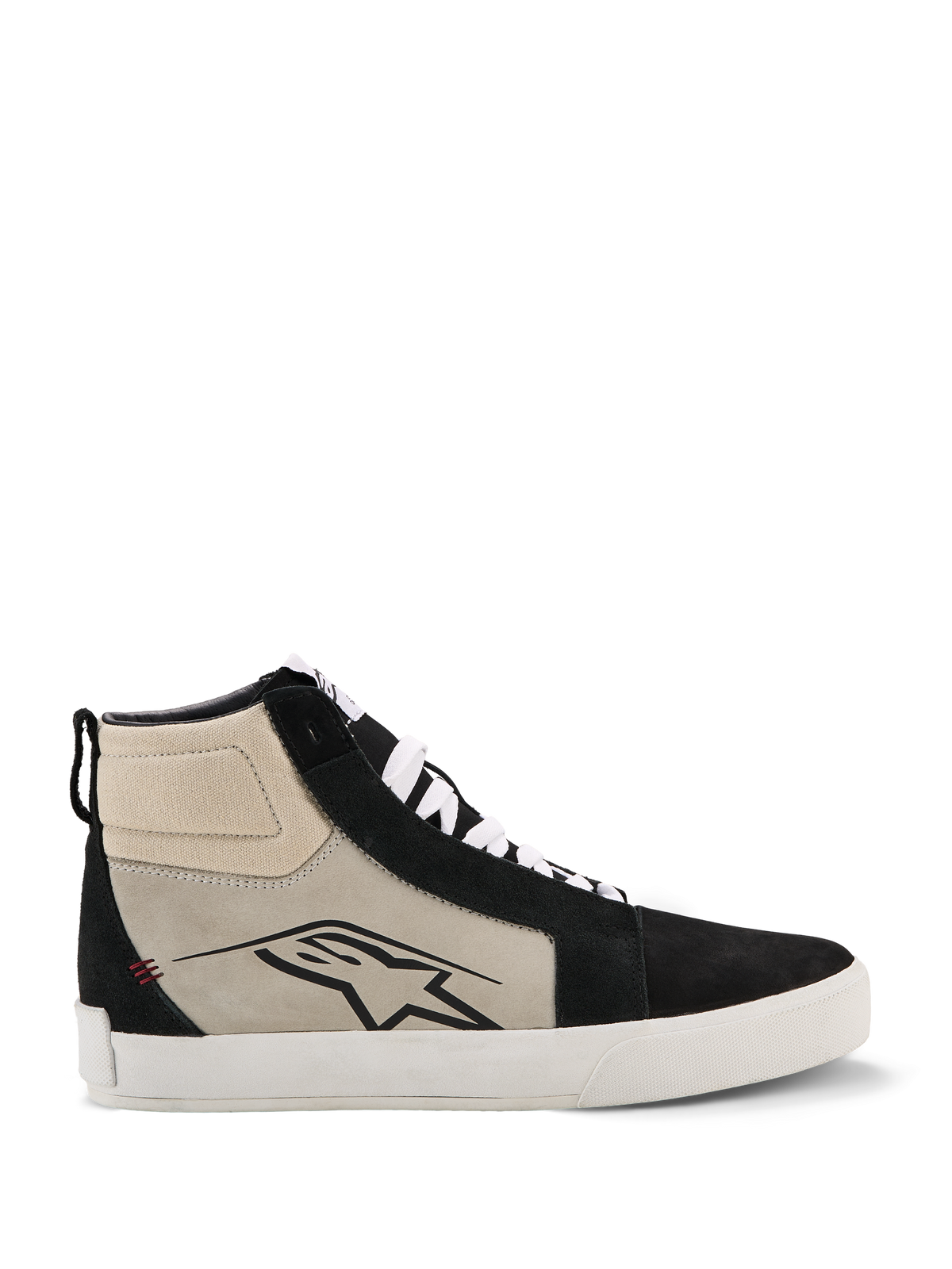 Alpinestars Ride-63 Leather Shoes - Black/Cool Gray/White