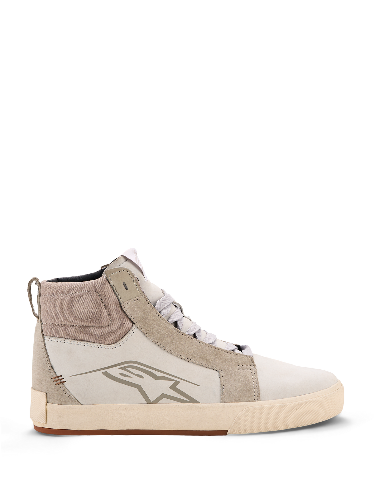 Alpinestars Ride-63 Leather Shoes - Off White/Cool Gray/Gum