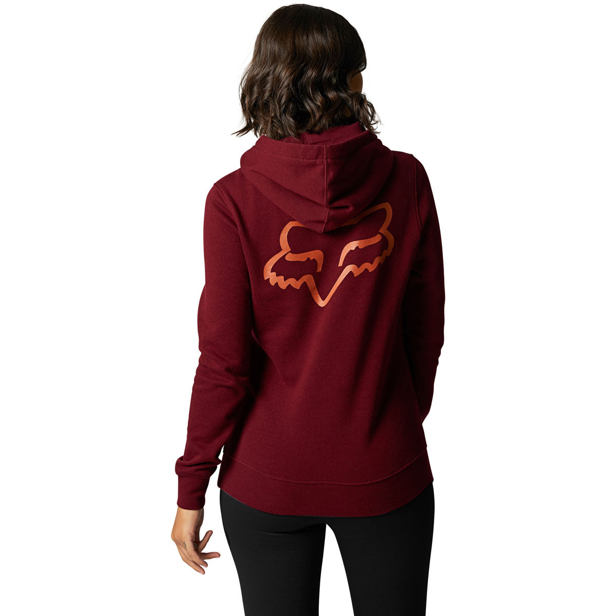Fox Racing Apex Pullover Fleece Hoodie - Cranberry