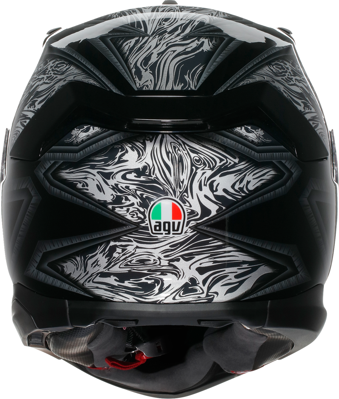 AGV K7 Helmet - Damascus - Black/Silver