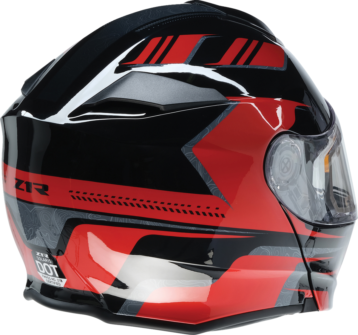 Z1R Solaris 2.0 First Tracks Helmet - Black/Red