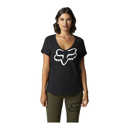 Fox Racing Boundary V-Neck Tee - Black