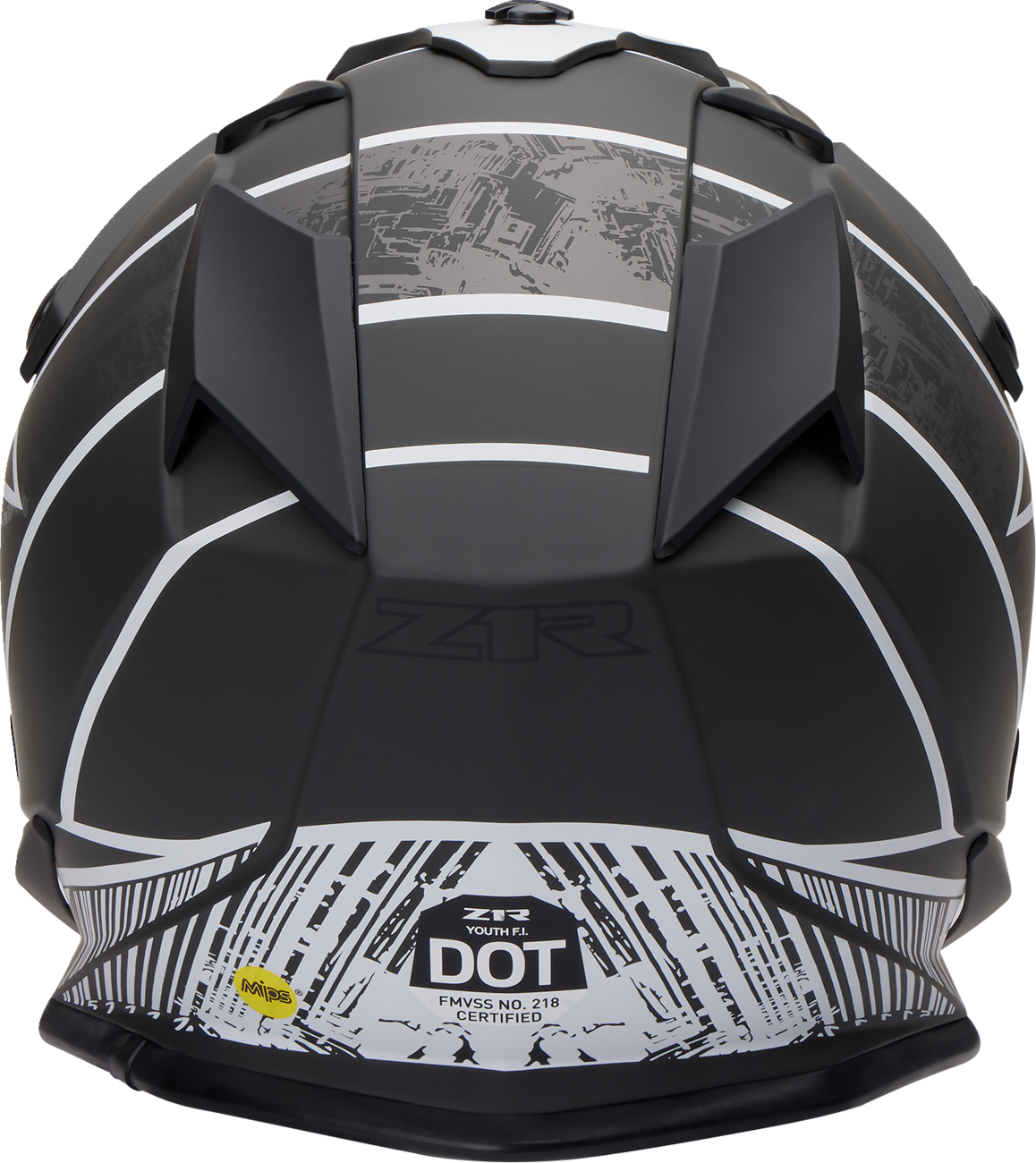 Z1R Youth F.I. Fractal Helmet - Matte Black