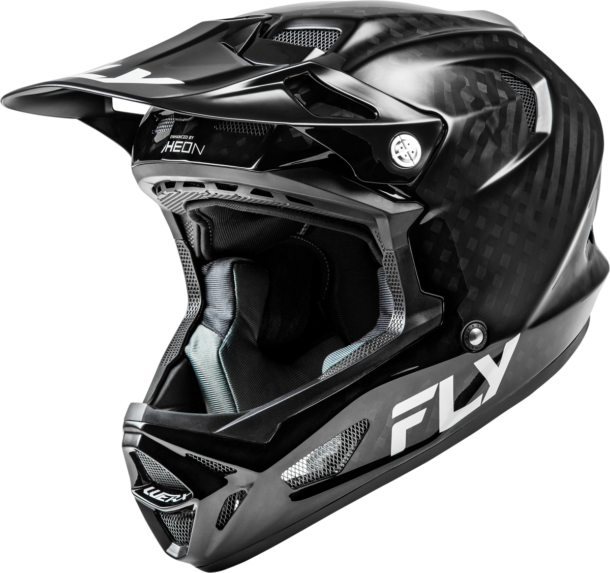 Fly Racing Werx-R Carbon Helmet - Black Carbon