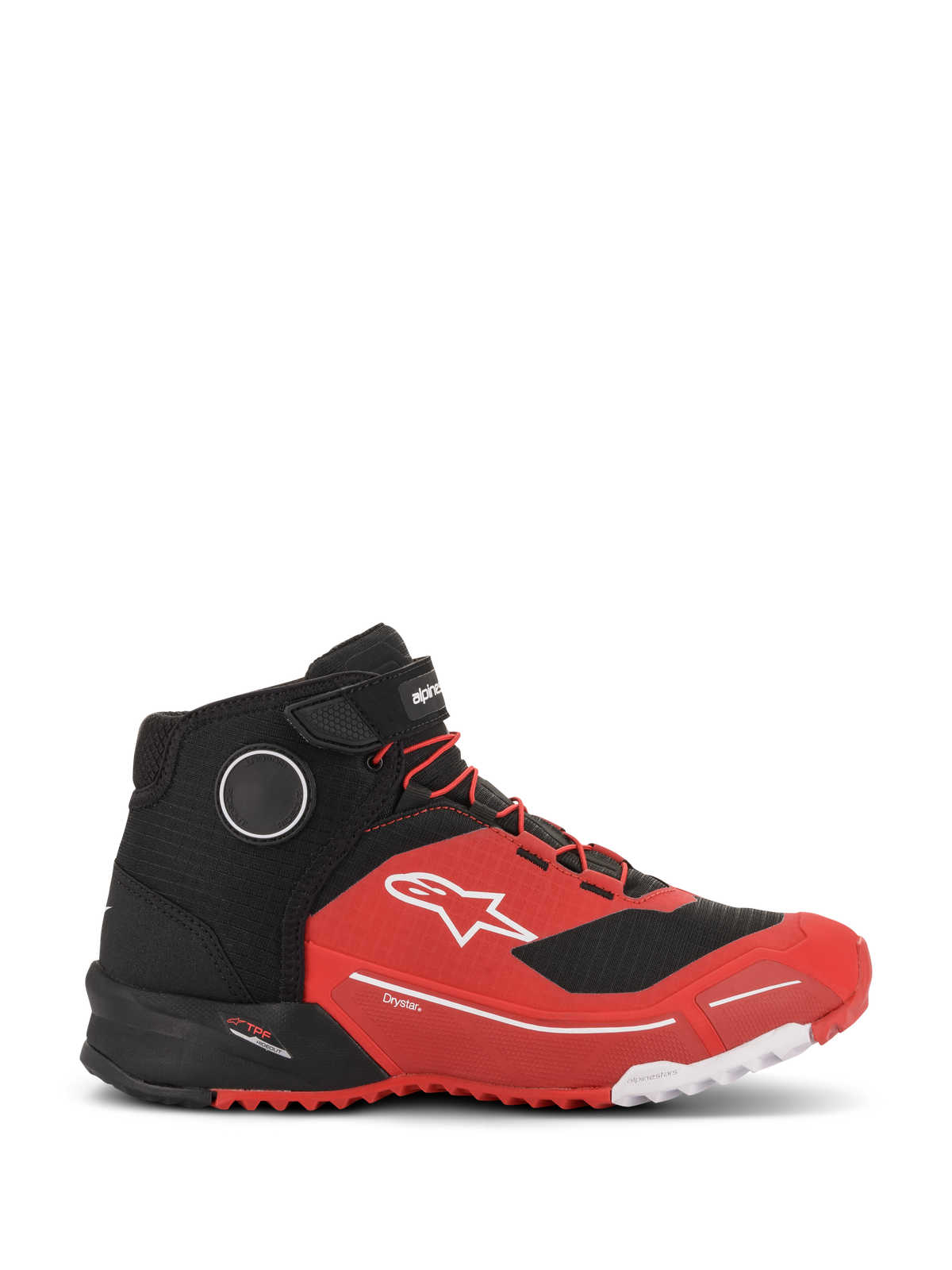 Alpinestars CR-X Drystar Riding Shoes - Red/Black