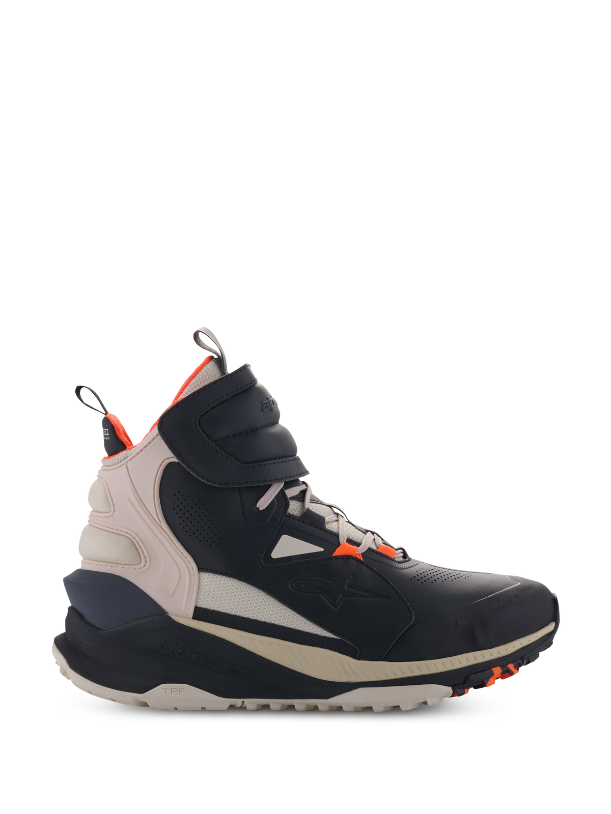Alpinestars Speedstreet Shoes - Black/Almond/Hot Orange
