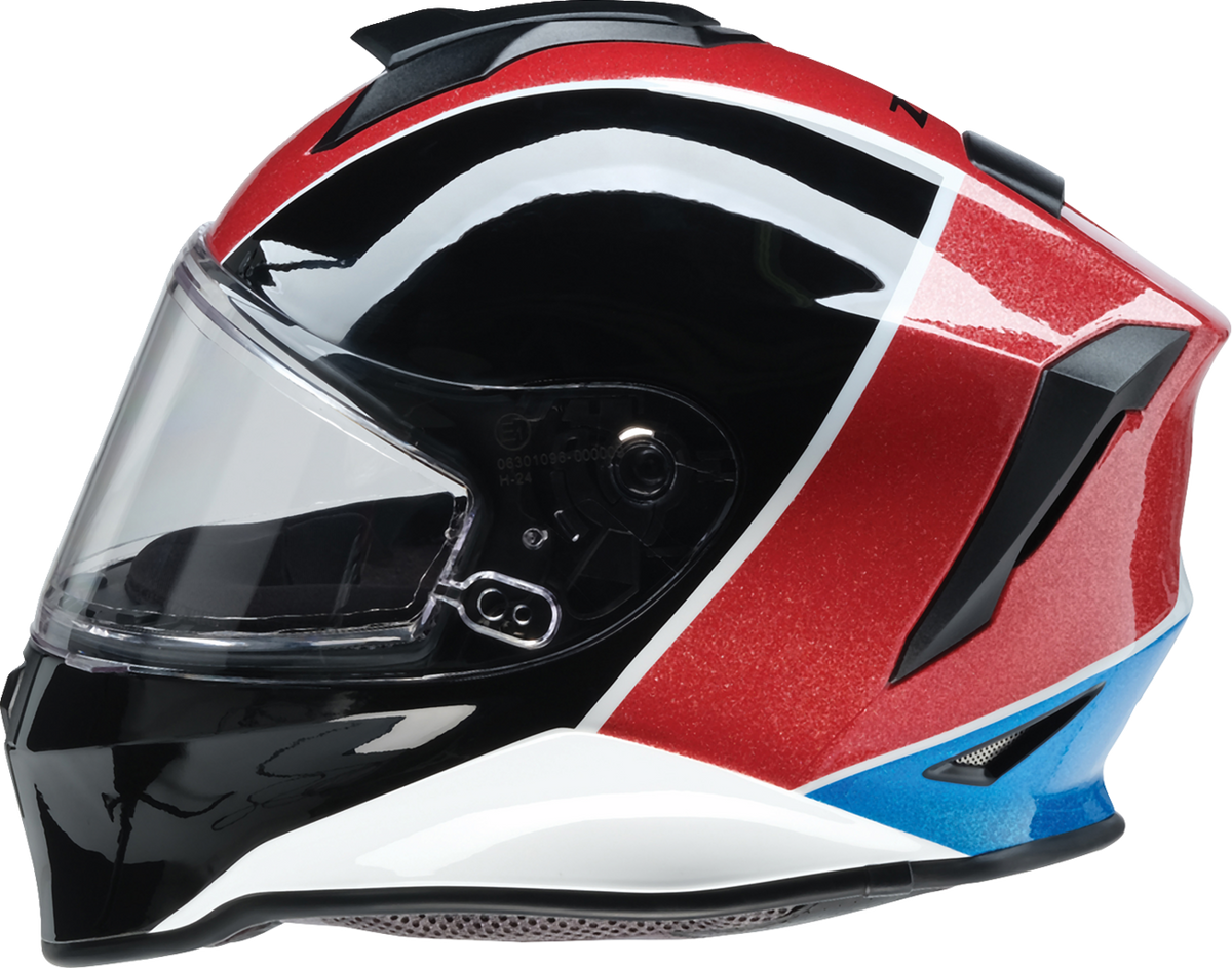 Z1R Youth Warrant 2.0 Snow Fresh Pow Helmet - Red/White/Blue
