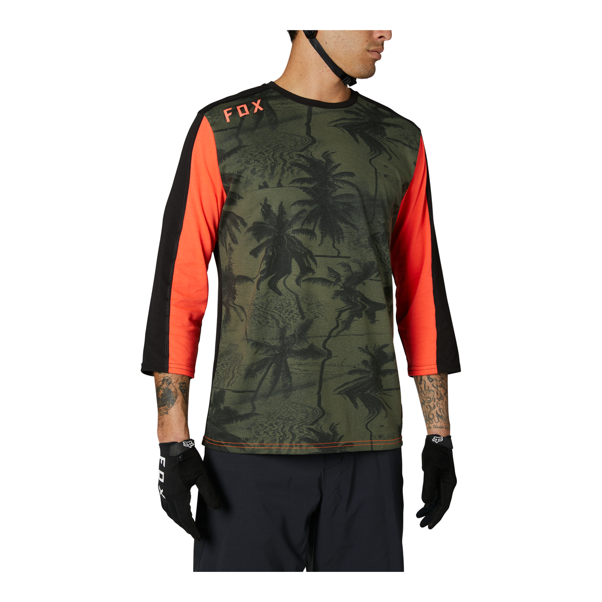 Fox Racing Ranger Dri-Release 3/4 Jersey CLOSEOUT - Olive Green