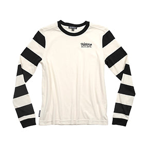 Fasthouse Youth Jailbreak Stripe Long Sleeve Tee - Maroon
